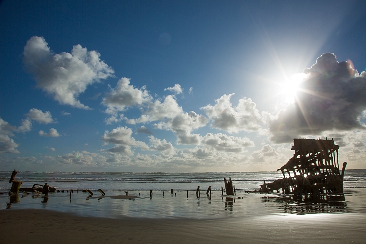 The Wreck of the Peter Iredale, Fort Stevens State Park