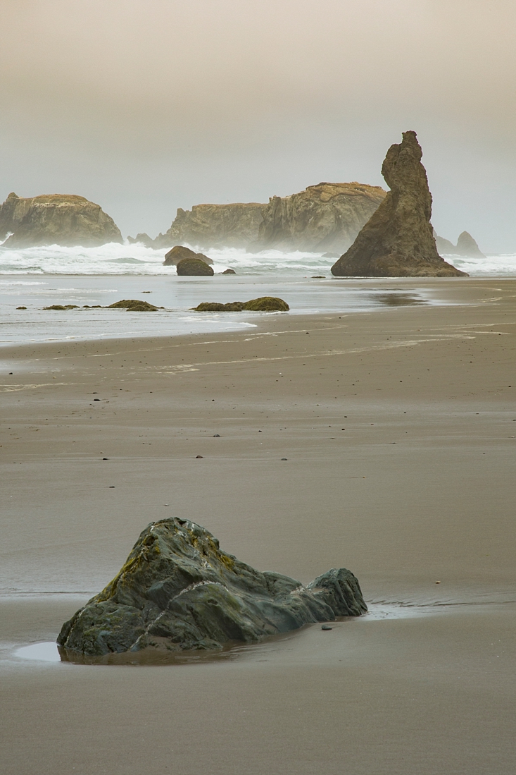 Seascape with Wizard's Hat in the Distance